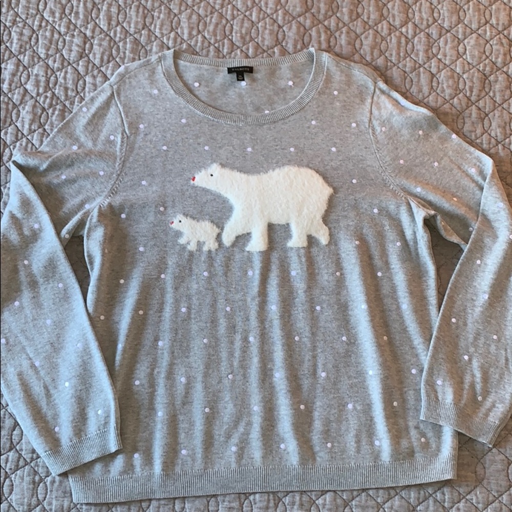 Talbots holiday sweater